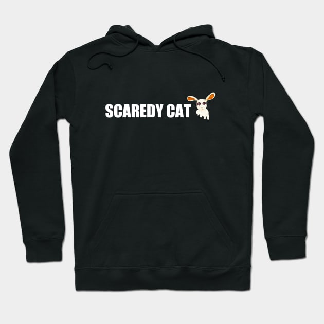 SCAREDY CAT Hoodie by rachelslanguage